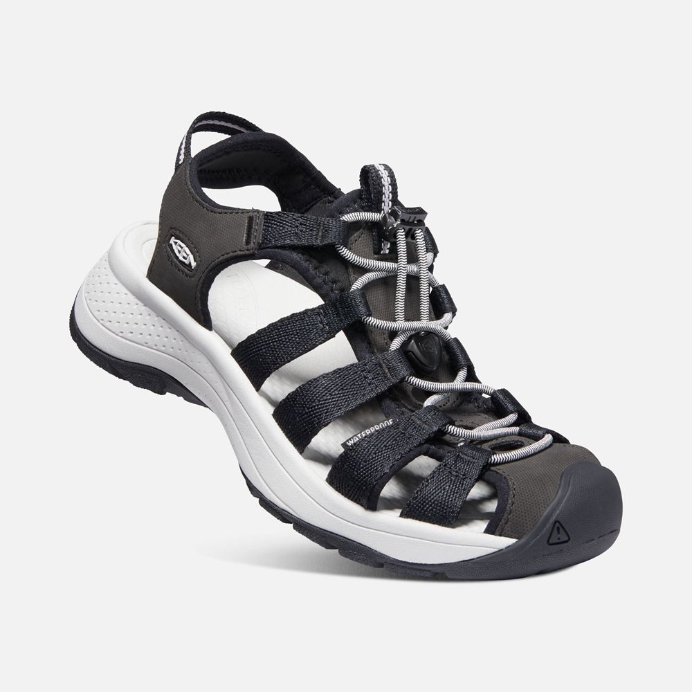 Sandales Keen Femme Noir/Blanche | Astoria West | SJMCG-3607